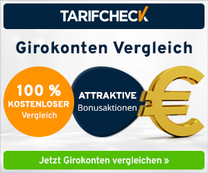 Girokonto vergleichen: Tarifcheck
