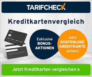 Kreditkarten vergleichen: Tarifcheck