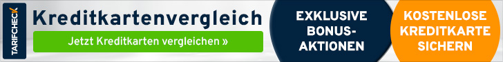Kreditkarten vergleichen: Tarifcheck