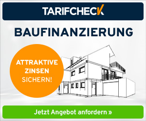 Baufinanzierung vergleichen: Tarifcheck