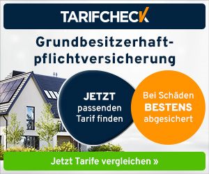 Haus- und Grundbesitzerhaftpflicht vergleichen, Tarifcheck