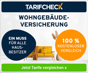 Wohngebäudeversicherung vergleichen: Tarifcheck
