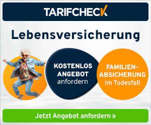 Lebensversicherung vergleichen: Tarifcheck