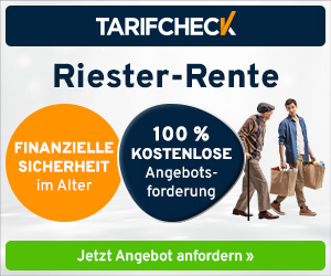 Riester-Rente vergleichen: Tarifcheck