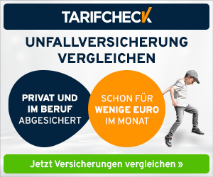 Unfallversicherung vergleichen: Tarifcheck