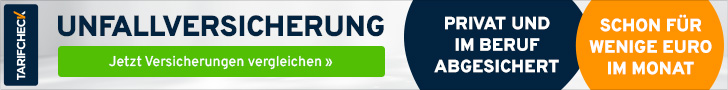 Unfallversicherung vergleichen: Tarifcheck