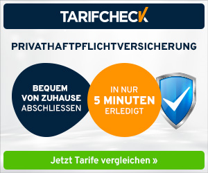 Privathaftpflicht vergleichen: Tarifcheck