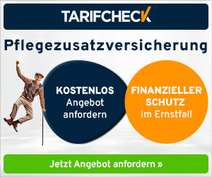 Pflegezusatzversicherung vergleichen: Tarifcheck